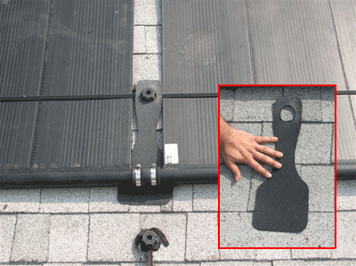 pool solar heater installation