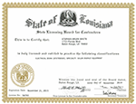 Louisiana Solar License