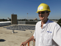 Kirk Maust at the Solar Installation Celebration