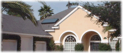 Passive Solar Water Heater Installation