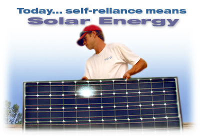 Attain your economic independence by utilizing a turn-key solar energy conversion package!