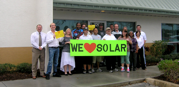 Solar Direct Staff Loves Solar