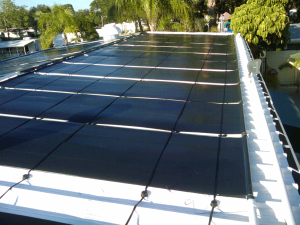 Solar Pool Heater Installation