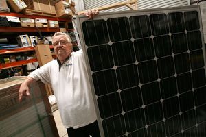 Dale Gulden CEO of Solar Direct. Photo credit:  TIFFANY TOMPKINS-CONDIE Bradenton.com